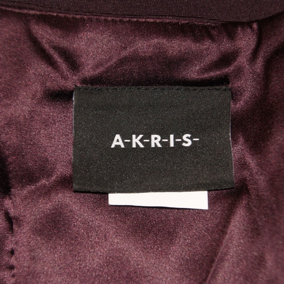 AKRIS Purple Silk Crepe Sleeveless Shift Dress 6 - Picture 6 of 8